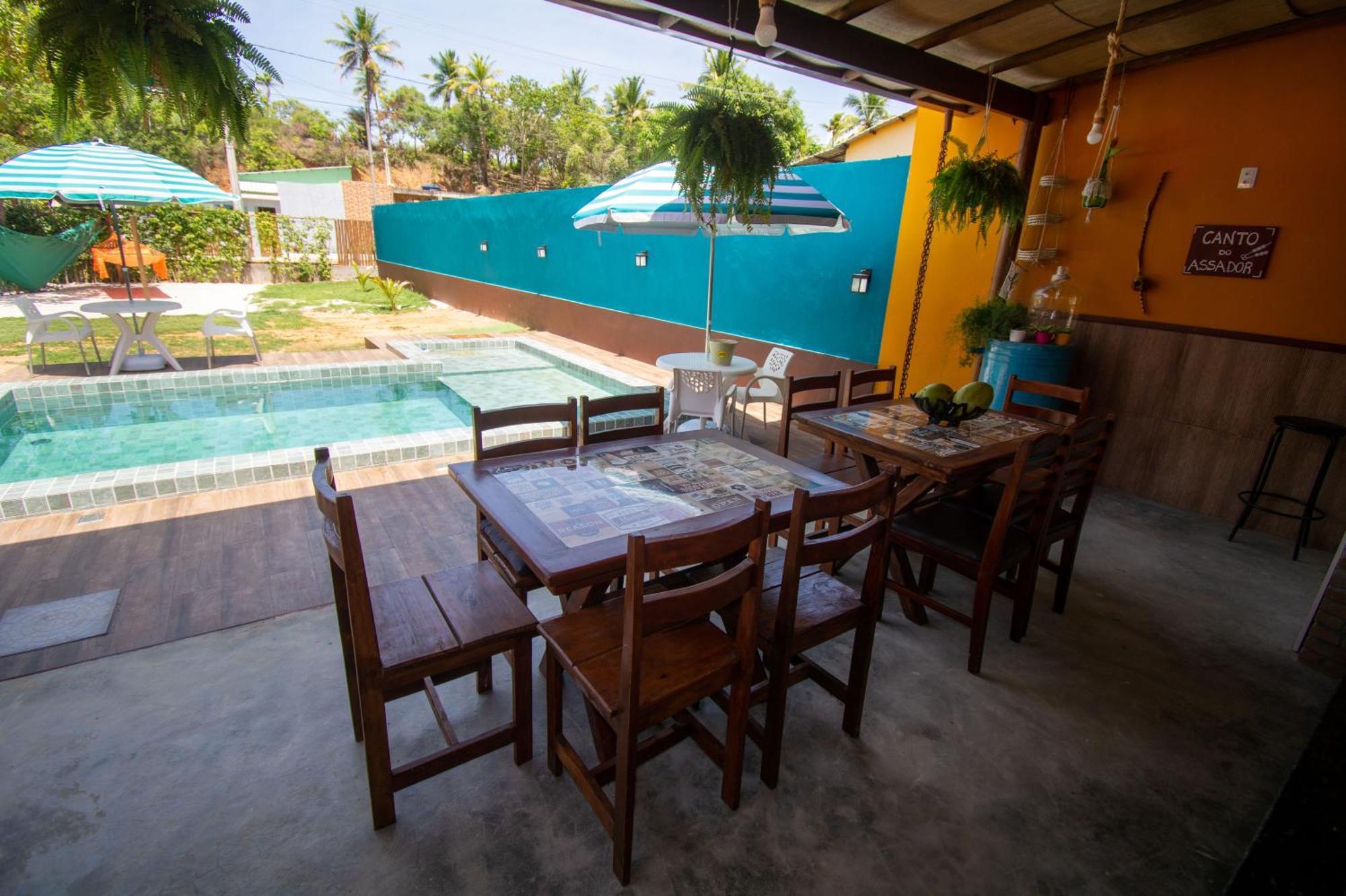 Casa Praia Gaucho Santo Antonio Diogo Mata de Sao Joao Luaran gambar